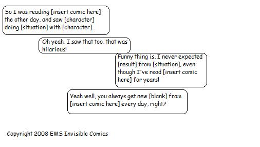 Invisible Comics copyright &copy; EMS